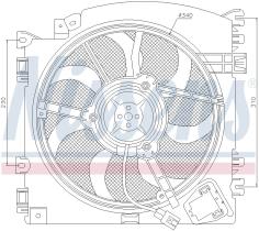 Nissens 85598 - VENTI RENAULT CLIO III 1.2/1.4/1.5 DCI (6/05>) NISSAN MICRA