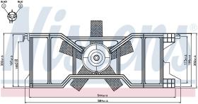 Nissens 85630 - VENTILADOR FORD FIESTA V(CBK)(01-)1