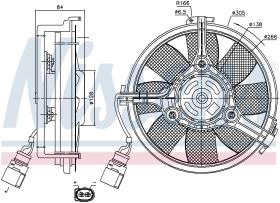 Nissens 85639 - VENTILADOR AUDI A 4/S 4(B6.B7)(00-)