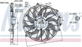 Nissens 85648 - VENTILADOR ALPINA B7(E24-E28)3.0 I