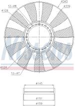 Nissens 85664 - PALAS AUDI A4 I/A6/VW PASSAT (96>)