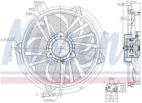 Nissens 85674 - VENTI CITROEN XSARA PICASSO 1.6HDI/2.0 16V/2.0HDI (03>)