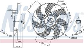 Nissens 85680 - VENTI AUDI A3 II (05/03>)VW GOLF V/VI (01/04>)PASSAT (03/05>