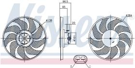 Nissens 85704 - VENTILADOR OPEL MOVANO A(98-)1.9 DT