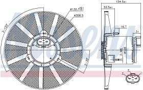 Nissens 85720 - VENTI SEAT IBIZA II/INCA (95-)