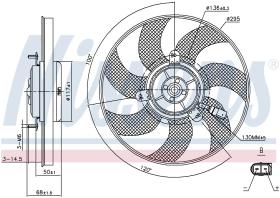 Nissens 85733 - VENTI AUDI A3 II (05/03>)VW GOLF V/VI (01/04>) DCHO