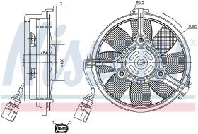 Nissens 85742 - VENTILADOR AUDI A 6/S 6(C5)(97-)2.8