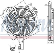 Nissens 85789 - VENTI CITROEN BERLINGO/PARTNER (02>)