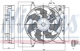 Nissens 85896 - VENTILADOR HYUNDAI I30(FD)(07-)2.0