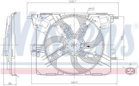 Nissens 85926 - VENTI SMART FOURFOUR-FORTWO/RENAULT TWINGO (14-)