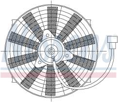 Nissens 85981 - VENTILADOR UNIVERSAL UNIVERSAL VENT