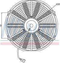 Nissens 85983 - VENTILADOR UNIVERSAL UNIVERSAL VENT