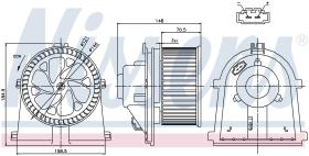 Nissens 87022 - GMV00 AUDI A3/VW GOLF IV/SEAT LEON/IBIZA III