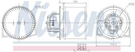 Nissens 87026 - VENTILADOR HAB.SAAB 9-5(YS3E)(97-)2