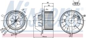 Nissens 87034 - VENTILADOR HAB.SEAT ALTEA(5P)(04-)2