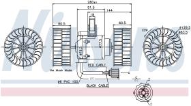 Nissens 87037 - VENTILADOR HAB.SCANIA 4-SERIES(95-)