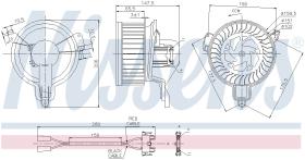 Nissens 87048 - VENTILADOR HAB.CITROEN BERLINGO (M)