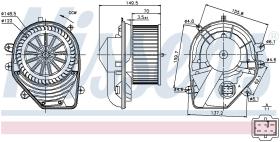 Nissens 87060 - GMV00 AUDI A4 I/II/VW PASSAT/SKODA SUPER B +CLIMAT.