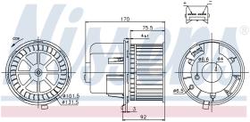 Nissens 87061 - GMV00 FORD TRANSIT V (94>) VI (00>)