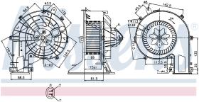 Nissens 87078 - VENTILADOR HAB.FIAT CROMA(194)(05-)