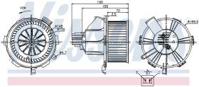 Nissens 87085 - GMV00 OPEL ZAFIRA B (9/05>)