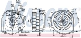 Nissens 87100 - VENTILADOR HAB.MERCEDES S-CLASS W 1