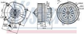 Nissens 87103 - GMV00 MB W211 (02>) W219 CLS (04>)