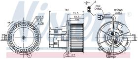 Nissens 87109 - GMV00 MB W204/W212/C207