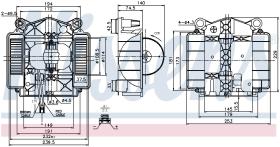 Nissens 87110 - GMV00 MB W221/C216