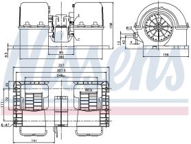 Nissens 87132 - GMV00 VOLVO FH12/16 - FM7-12 (93>) -REGULADOR