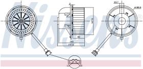 Nissens 87155 - VENTILADOR HAB.VOLKSWAGEN TRANSPORT