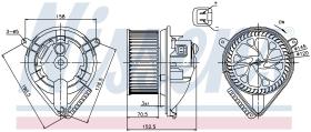 Nissens 87156 - VENTILADOR HAB.MERCEDES VITO I W 63