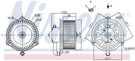 Nissens 87159 - VENTILADOR HAB.MAZDA B-SERIES(UF)(8