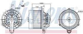 Nissens 87162 - VENTILADOR HAB.FORD RANGER(TKE)(11-