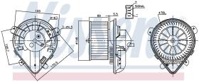 Nissens 87179 - GMV00 FIAT SCUDO/JUMPY/EXPERT (94>) 4 PINES