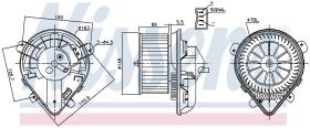 Nissens 87179 - VENTILADOR HAB.CITROEN DISPATCH I(2