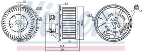 Nissens 87187 - GMV00 RENAULT LAGUNA II (03/01->) DELPHI/VEL SATIS (6/02>)