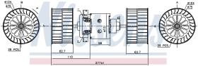 Nissens 87189 - VENTILADOR HAB.VOLVO FL 10(85-)280