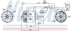 Nissens 87195 - VENTILADOR HAB.SCANIA 3-SERIES(87-)