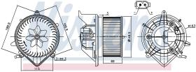 Nissens 87233 - VENTILADOR HAB.MINI MINI (R56)(06-)