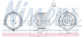 Nissens 87248 - GMV00 OPEL INSIGNIA A/MERIVA B/CHEVROLET CRUZE (J300)