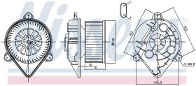 Nissens 87265 - VENTILADOR HAB.VAUXHALL VIVARO A(01