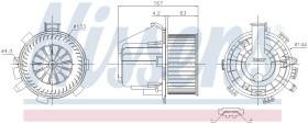 Nissens 87281 - GMV00 CITROEN C5 III (2/08>) PEUGEOT 407 (5/04>)