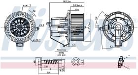 Nissens 87294 - GMV00 CITROEN C3 II/DS3 (11-09>) VOLVO S40 II (05>12) CLIMAT