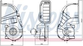 Nissens 87394 - VENTILADOR HAB.RENAULT CLIO II(98-)