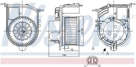 Nissens 87398 - VENTILADOR HAB.RENAULT CLIO II(98-)