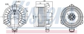 Nissens 87420 - VENTILADOR HAB.FORD GALAXY IV(CDR)(