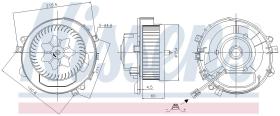 Nissens 87424 - VENTILADOR HAB.VOLKSWAGEN GOLF VII