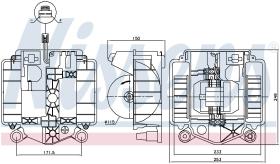 Nissens 87461 - VENTILADOR HAB.MERCEDES S-CLASS COU