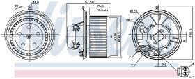 Nissens 87480 - VENTILADOR HAB.ALFA ROMEO GT(937)(0